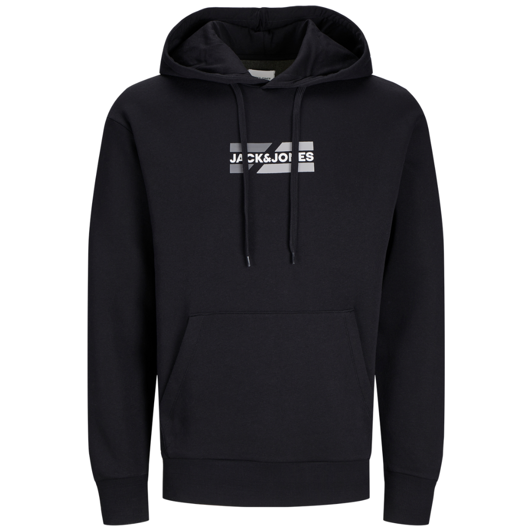 J&J Crni Muški Duks GRAPHIC SWEAT